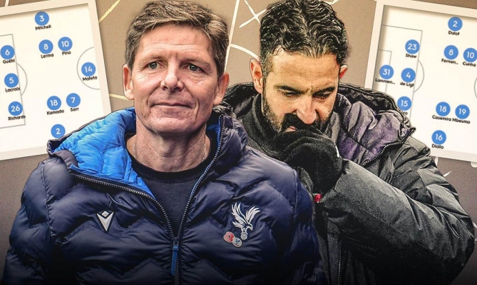 Amorim thừa nhận sơ đồ 'tủ' 3-4-3 của mình tại MU vẫn kém xa Palace