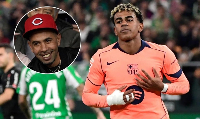 Cha của Lamine Yamal gây náo động khán đài, an ninh phải can thiệp