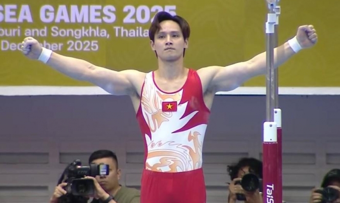 'Hot boy' thể dục dụng cụ lại mang vàng SEA Games về cho Thể thao Việt Nam