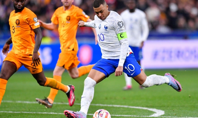 Mbappe có lần đầu, ĐT Pháp hủy diệt Hà Lan ngày ra quân vòng loại Euro 2024