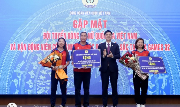 ĐT nữ Việt Nam được vinh danh
