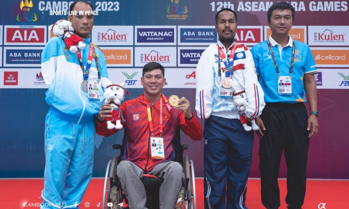 Bảng tổng sắp ASEAN Para Games 12: Đoàn Việt Nam xếp thứ mấy?
