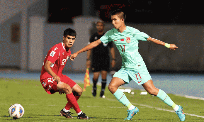 U17 Trung Quốc chia điểm ngay trận ra quân giải châu Á