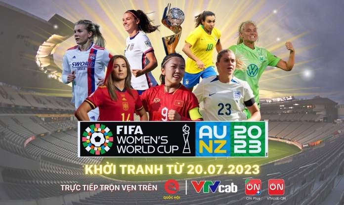 Thêm 2 đơn vị của Việt Nam sở hữu bản quyền truyền hình World Cup nữ