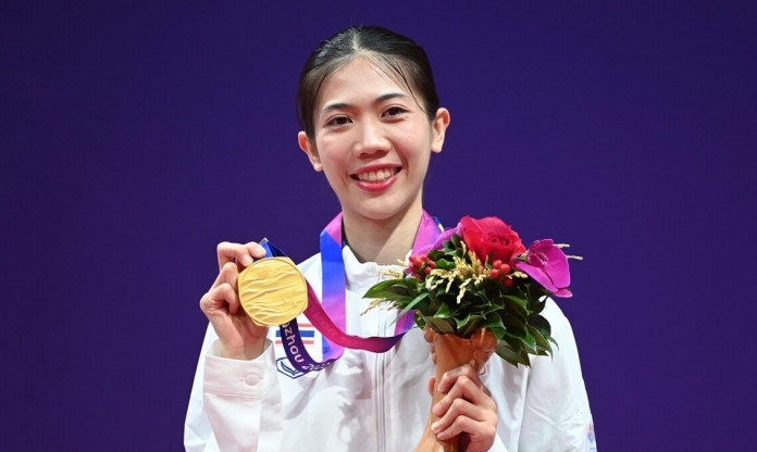 Thái Lan giành HCV đầu tiên ở ASIAD 2023 không thể kịch tính hơn