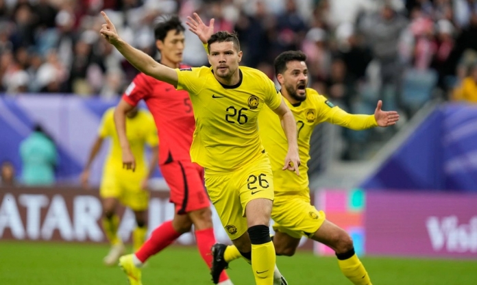 Malaysia hòa 3-3 Hàn Quốc, ngẩng cao đầu rời Asian Cup