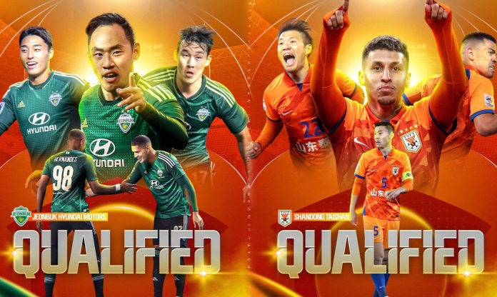 Xác định 2 đội đầu tiên lọt vào tứ kết Cúp C1 châu Á