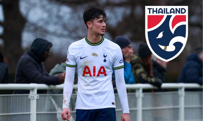 Sao trẻ Tottenham hé lộ khả năng nhập tịch ĐT Thái Lan