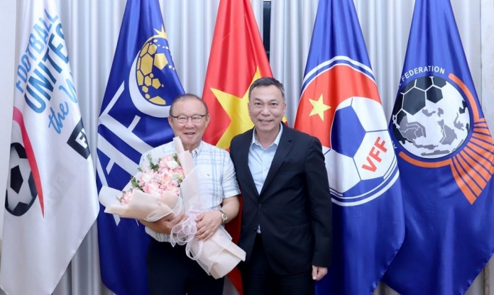 HLV Park Hang Seo nói lời từ đáy lòng sau buổi làm việc với VFF