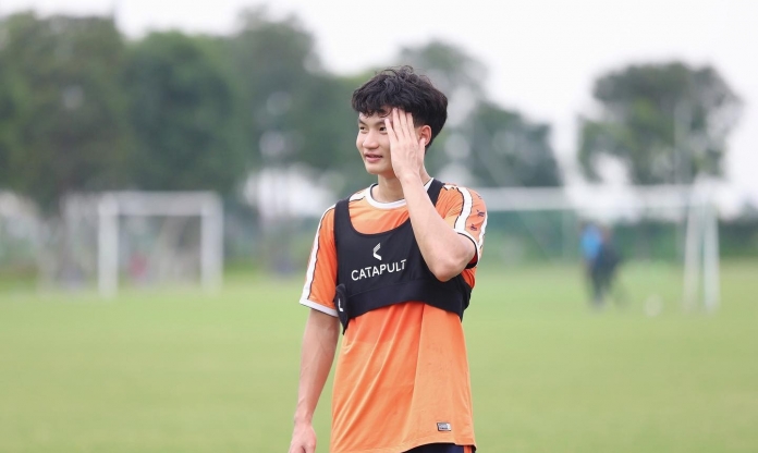 Tiền vệ U22 Việt Nam: 'Lào là đội bóng rất mạnh'