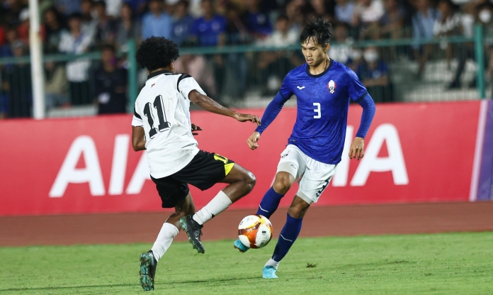Trực tiếp U22 Campuchia vs U22 Philippines: Chủ nhà tiếp đà chiến thắng?