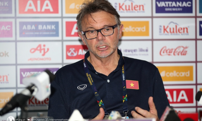 HLV Philippe Troussier nói gì sau trận thua cay đắng U22 Indonesia?