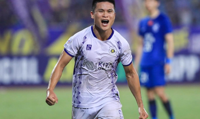 Tuấn Hải xuất thần, Hà Nội FC thắng xứng đáng Wuhan Three Towns