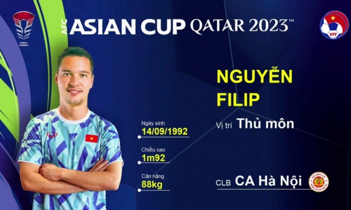 Filip Nguyễn nhận quà lớn từ Séc sau khi lên ĐT Việt Nam