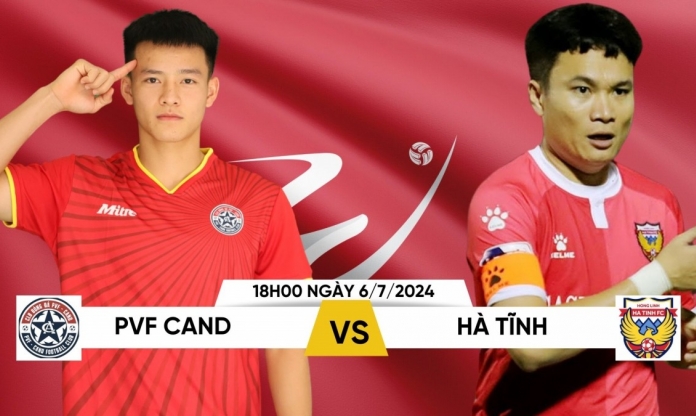 Hà Tĩnh vs PVF CAND: Ai thi đấu ở V-League 2024/25?