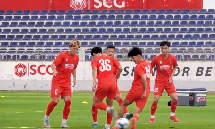 U22 Việt Nam vắng hàng loạt cầu thủ ở buổi tập đầu tiên