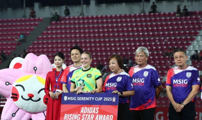 Úc và Myanmar 'ẵm trọn' giải thưởng cá nhân tại Asean Cup 2025