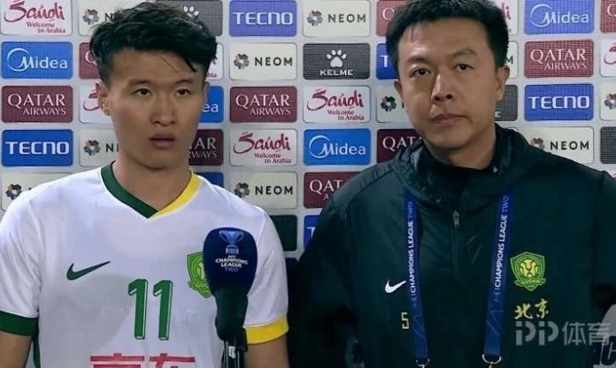 Cầu thủ Trung Quốc thừa nhận 1 điều sau trận thua ngược CAHN