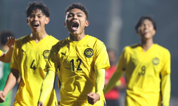 Malaysia thắng trận thứ 4 liên tiếp, vẫn xếp sau U17 Việt Nam trên BXH
