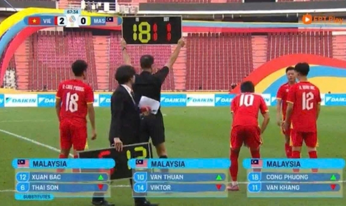Thái Lan lại nhầm lẫn tai hại ở trận U22 Việt Nam thắng 2-0 Malaysia