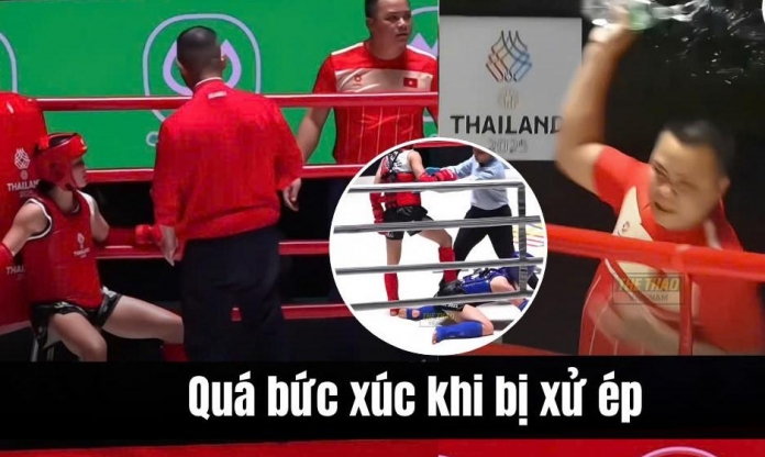 HLV Việt Nam ném chai nước, dắt học trò bỏ trận đấu vì nghi bị xử ép