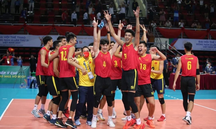 SEA Games 32 - cột mốc lịch sử của bóng chuyền nam Đông Nam Á
