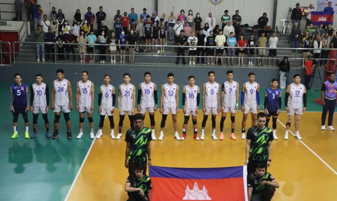 Bóng chuyền nam Campuchia nhận 'cú sốc thứ 2' trước thềm SEA Games