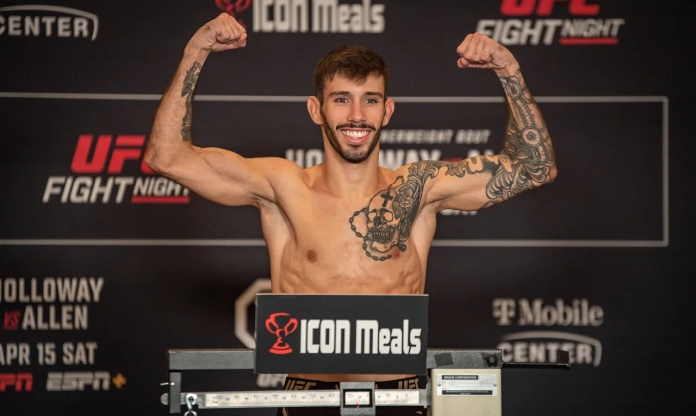 UFC Fight Night: Matheus Nicolau tuyên bố hạ knock-out đối thủ