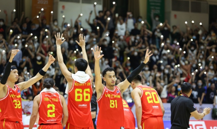 Chốt đội hình bóng rổ nam Việt Nam dự SEA Games, khổng lồ 2m04 góp mặt