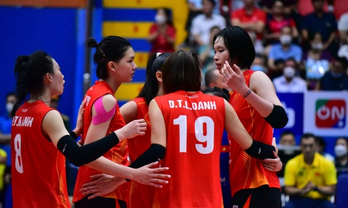 Xác định 4 đội bóng vào bán kết bóng chuyền các CLB nữ châu Á 2023