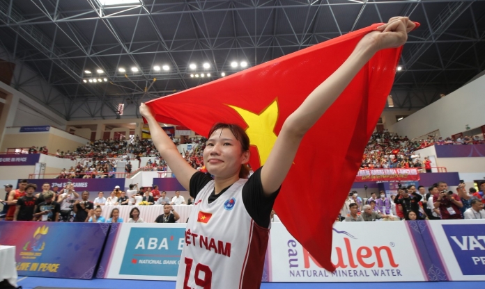 Địa chấn: Tuyển bóng rổ 3x3 nữ Việt Nam vô địch SEA Games 32