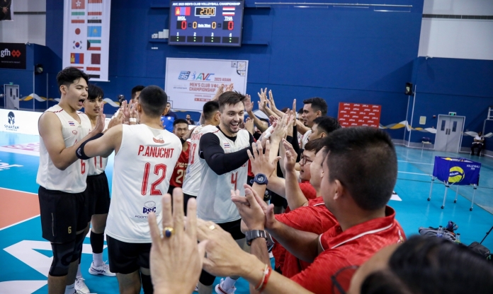 Lịch thi đấu bóng chuyền các CLB nam châu Á 2023 ngày 19/5: Thái Lan vs Brahrain