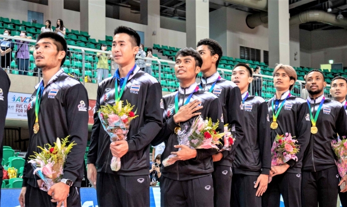 Trao thưởng cá nhân và đồng đội Challenger Cup nam châu Á 2023: Thái Lan vô địch