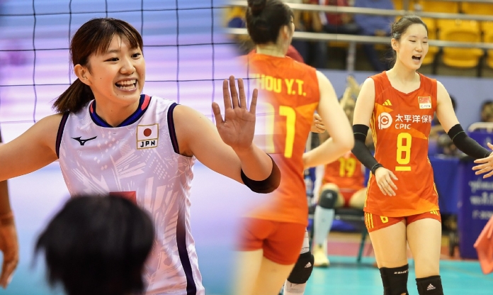 Xác định 2 đội đầu tiên vào bán kết bóng chuyền nữ vô địch châu Á 2023