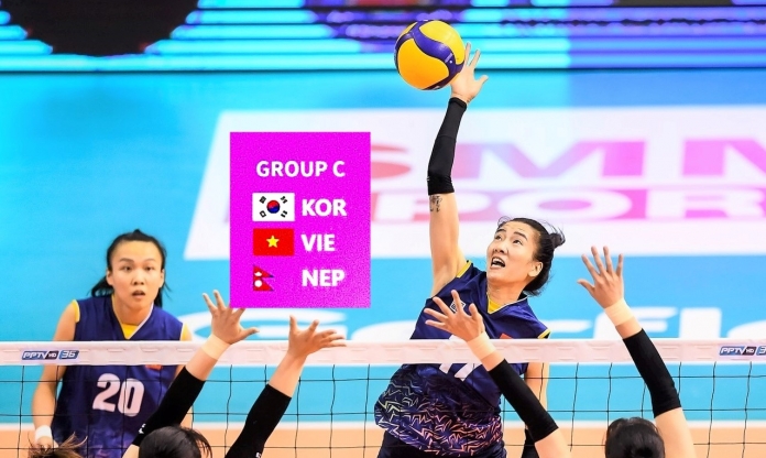 Chia bảng bóng chuyền nữ ASIAD 19: Việt Nam sáng cửa vào vòng 8 đội