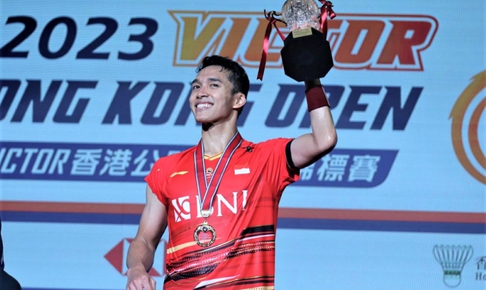 Jonatan Christie 'thiết lập lịch sử' cho Indonesia trước ngày bảo vệ HCV ASIAD
