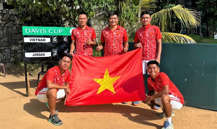 Xác định đối thủ của Việt Nam tại play-off nhóm II Davis Cup thế giới 2024