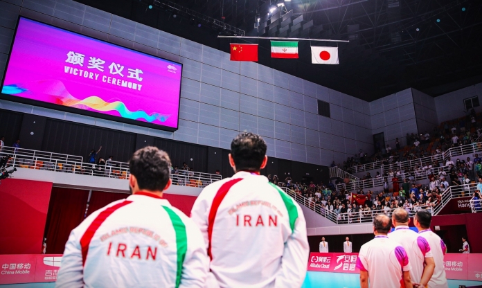Trao thưởng môn bóng chuyền nam ASIAD 19: Iran vô địch
