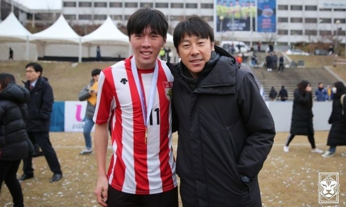 Con trai HLV Shin Tae Yong mong mỏi 1 điều