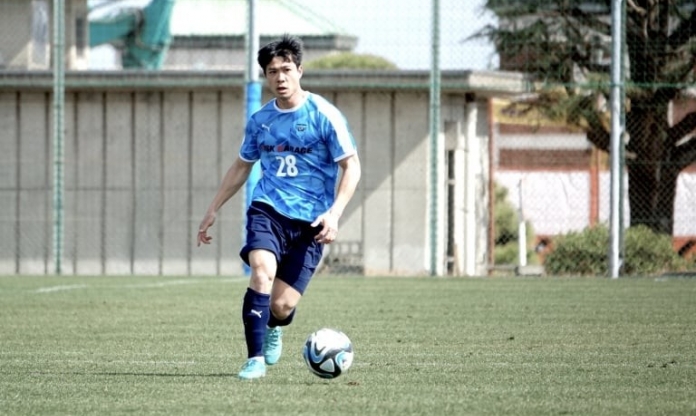 Công Phượng chính thức góp mặt ở trận đấu của Yokohama FC