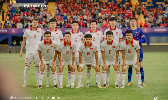 U22 Việt Nam sở hữu chỉ số ấn tượng sau 2 trận thắng tại SEA Games 32