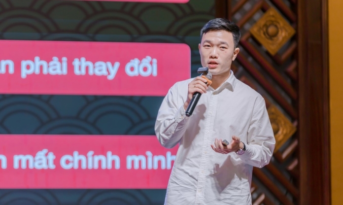 Lương Xuân Trường làm diễn giả