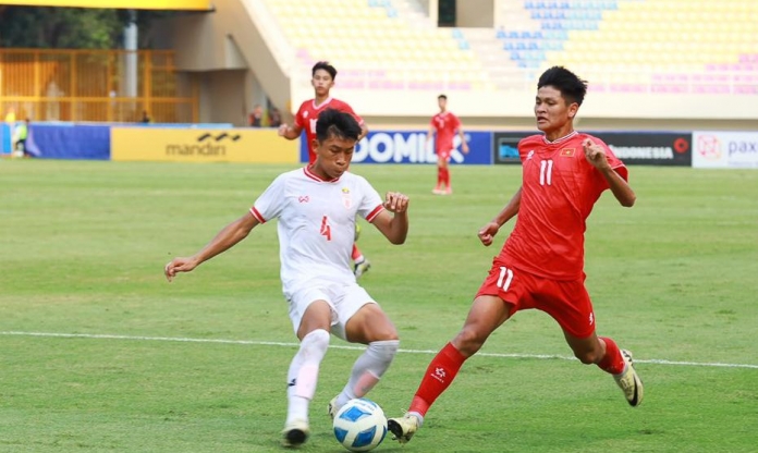 Thắng đậm Myanmar, U16 Việt Nam hiên ngang vào Bán kết