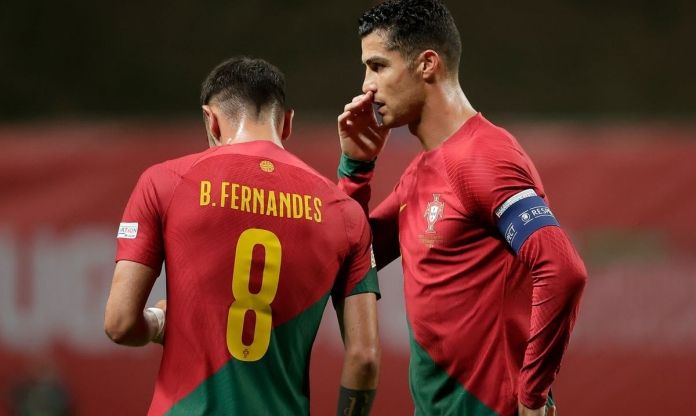 Bruno Fernandes bất đồng chính kiến với Cristiano Ronaldo
