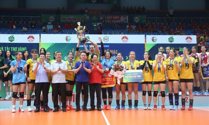 Geleximco Thái Bình nói không với ngoại binh ở vòng I giải bóng chuyền VĐQG 2024
