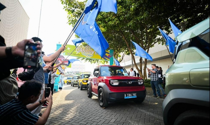 VinFast VF 3 nhận giải 'Tân binh xe điện ấn tượng nhất' tại Indonesia