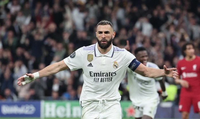Benzema tỏa sáng, Liverpool thêm một lần nhận 'trái đắng' trước Real