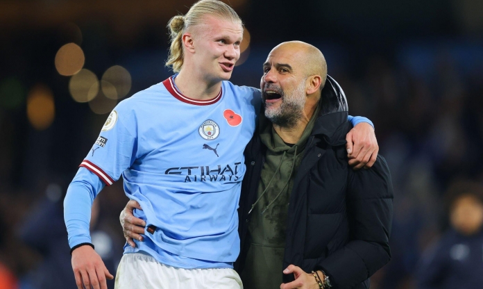 Pep Guardiola tự bày cho Arsenal cách ngăn Haaland khi gặp Man City
