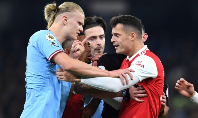 Tiết lộ đòn tâm lý của Man City 'dằn mặt' Arsenal trước khi bị vùi dập