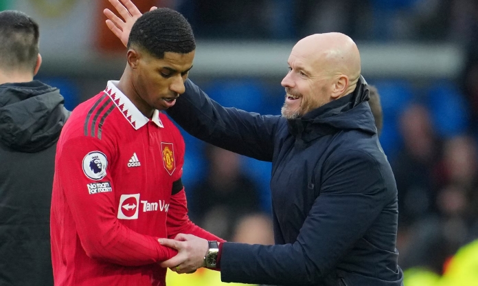 Bỏ qua Ten Hag, Rashford chỉ ra 'thời vàng son' của MU với HLV vĩ đại